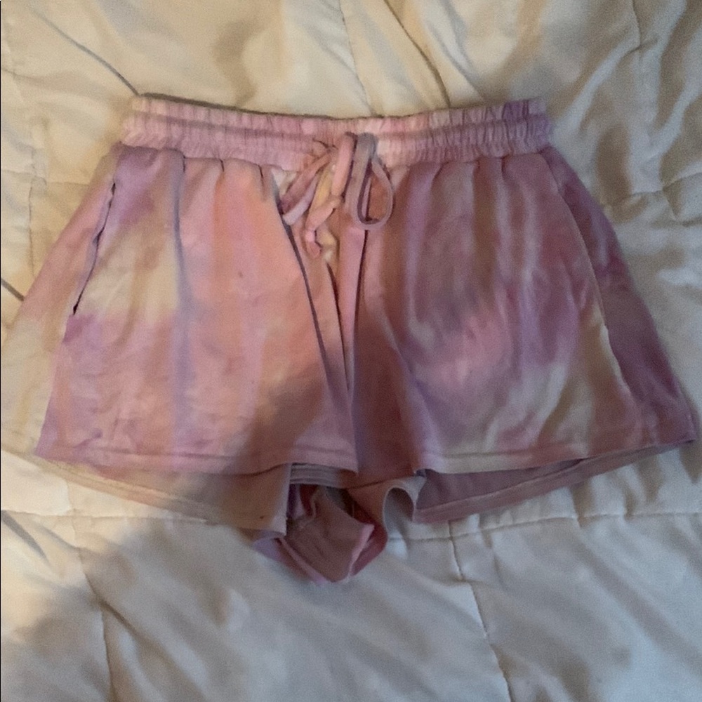 Urban Planet Pink Tie-Dye Women's Shorts